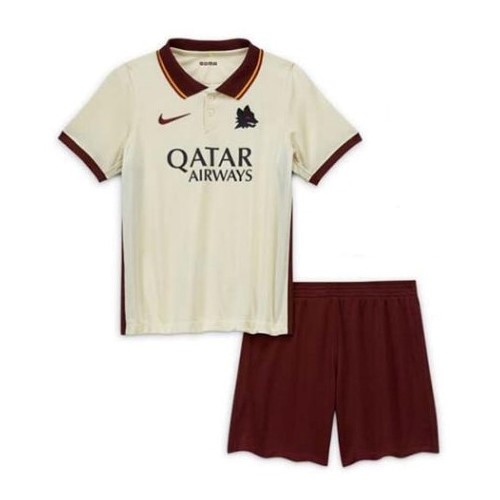 Camiseta AS Roma Segunda equipo Niños 2020-21